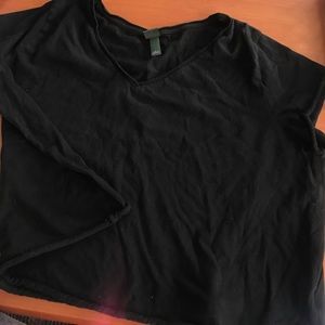 Black Crop Top